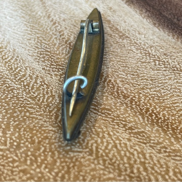 Antique Victorian Micro Mosaic Bar Pin Brooch C Clasp OOAK Unique 2.25” Long - Picture 10 of 14